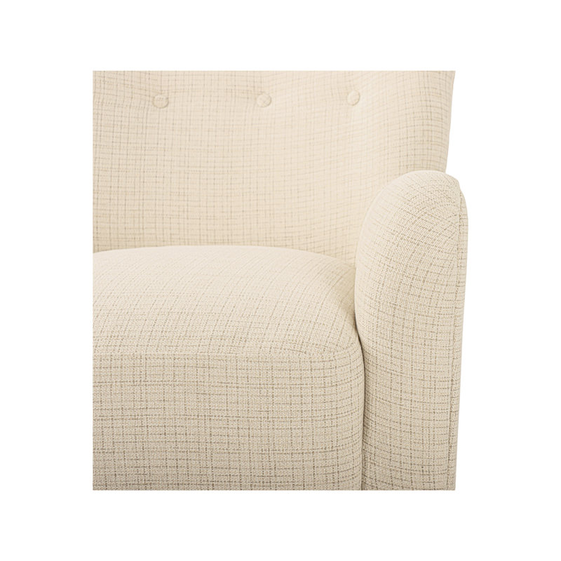 Fauteuil d'appoint Fairview couleur avoine, Avoine