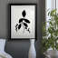 Silhouette Garden I - peinture encadrée-520940820-520940823