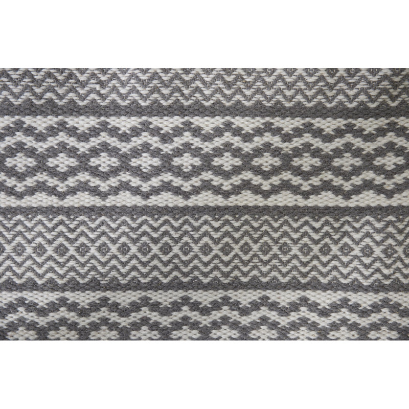 Treetrunk Striped Hand Woven Area Rug, Rectangle 170 x 240cm