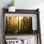 « forest of light », reproduction de photo sur toile