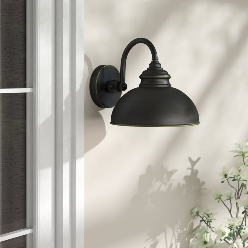 Arryonna Wall Light, Imperial Black, 11.25" H x 12" W x 14" D