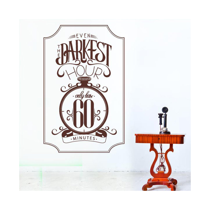 Wall Decal, Dark Green
