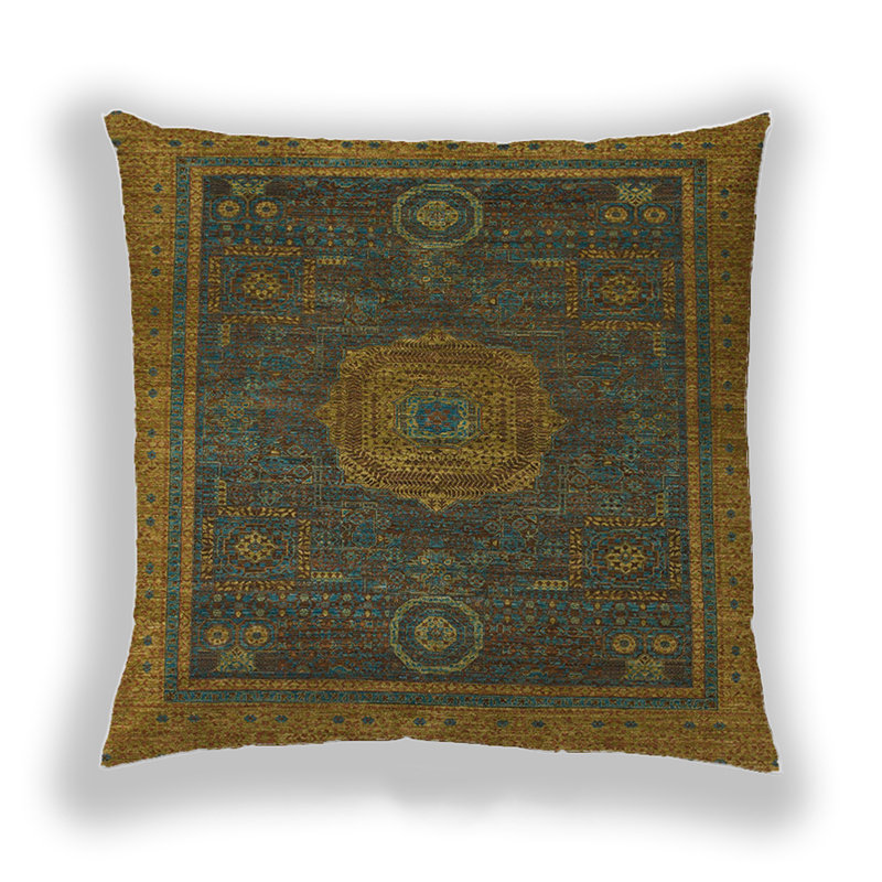 Coussin Abstract 1464, Microsuède