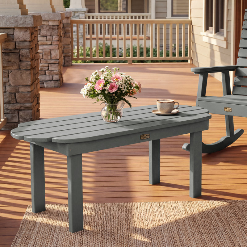 Table basse en plastique Kimber, Abysse