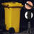 4Pcs Outdoor Trash Can Latches Wheeled Trash Can Latches Lid Garbage Bin Locking Pin