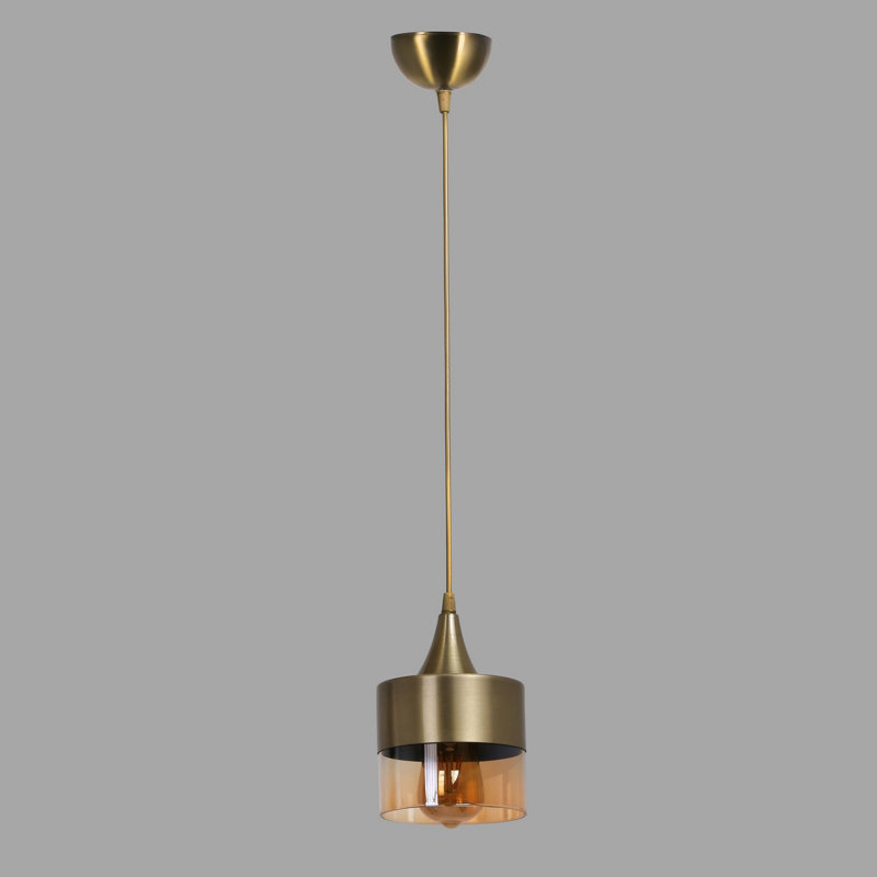 Carvajalino 1 - Light Drum Pendant, Brass