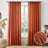 Janie Rod Pocket Semi-Sheer Curtain Panel Pair-1651270346-1641553977