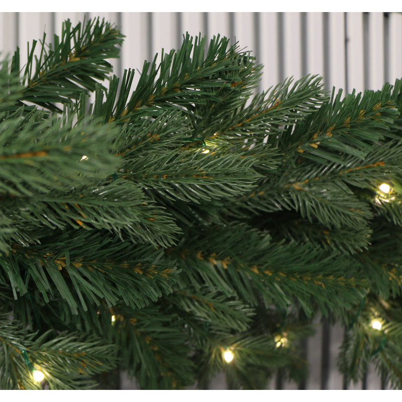 78.7'' in. Lighted Faux Fir Garland