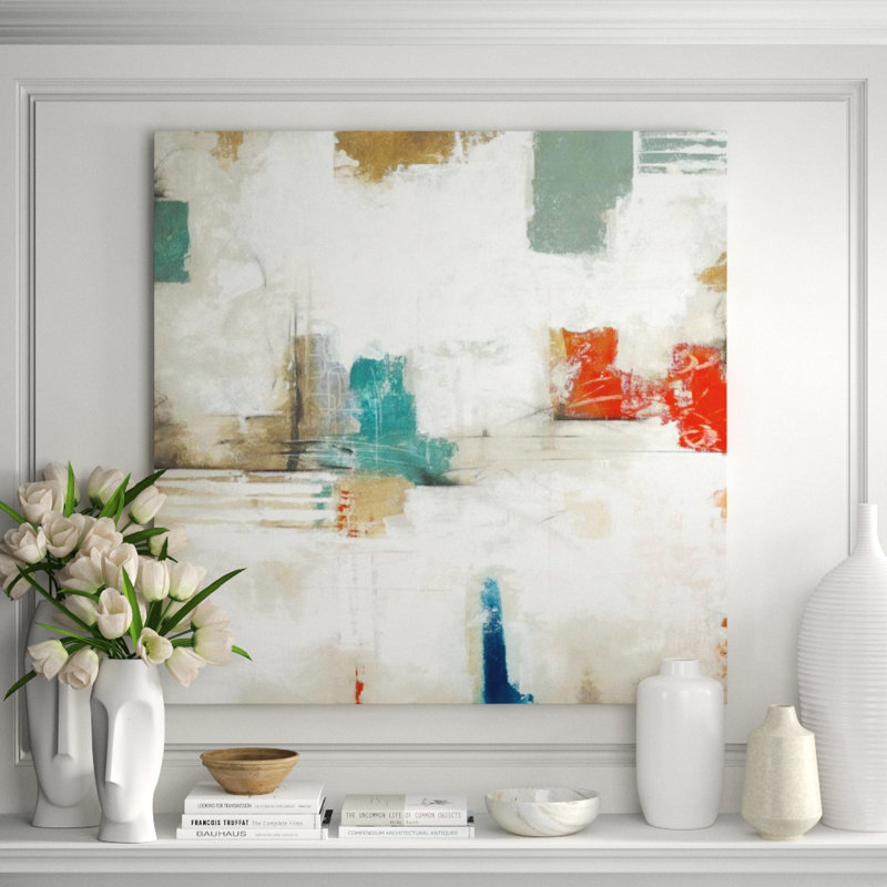 Modern Scope I Print by Lillie Barlow, Knife Gel, 40" H x 40" W x 1.5" D