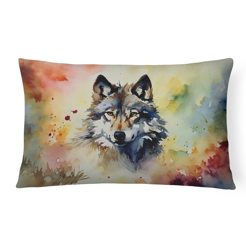 Wolves Wolf  Throw Pillow