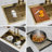 33" Drop In Gold Kitchen Sink - 33*22 Inch Kitchen Sink Drop-In Topmount Single Bowl 16 Gauge Stainless Steel Ledge Workstation Kitchen Sinks-118942061