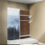 Lits gain d'espace avec rangement, lit escamotable moderne en bois MDF pour la maison-376415771