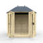 8x6w Tiger Elite Pressure-Treated Full Pane Octagonal