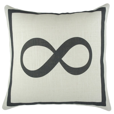 Infinity Cotton Throw Pillow