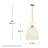 Tallulah Etched Opal Pendant Light -111598910