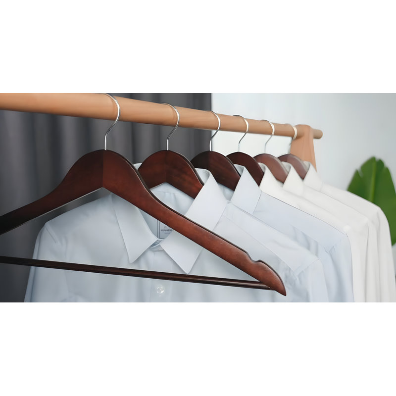 Cintres en bois antidérapants et durables, 40