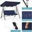3 Person Porch Swing with Canopy-426960078