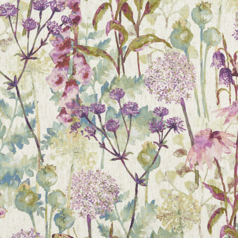 Stouffville Floral Square Throw, 43cm x 43cm, Filled Cushion, Pastel