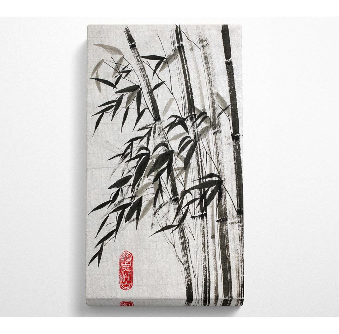 Alegandro Chinese Bamboo 2 - Leinwanddrucke im Wrapped Design