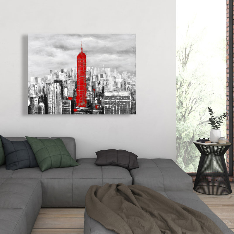 Sur toile Empire Empire Building | New York Home Decor