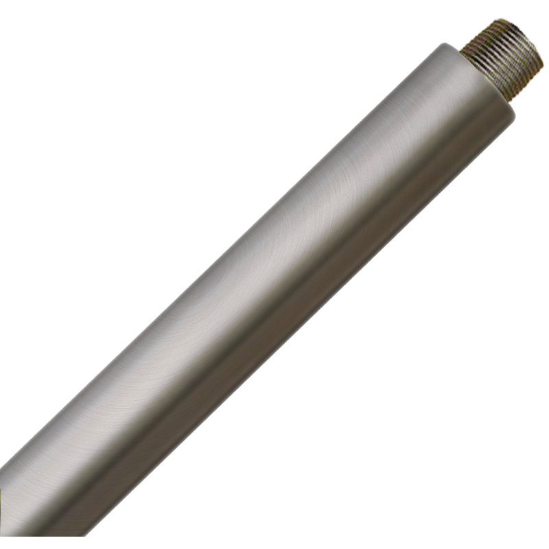 Mini-tige d'extension Willoughby, Étain brossé, H 9,5 po x l 0,5 po x P 0,5 po