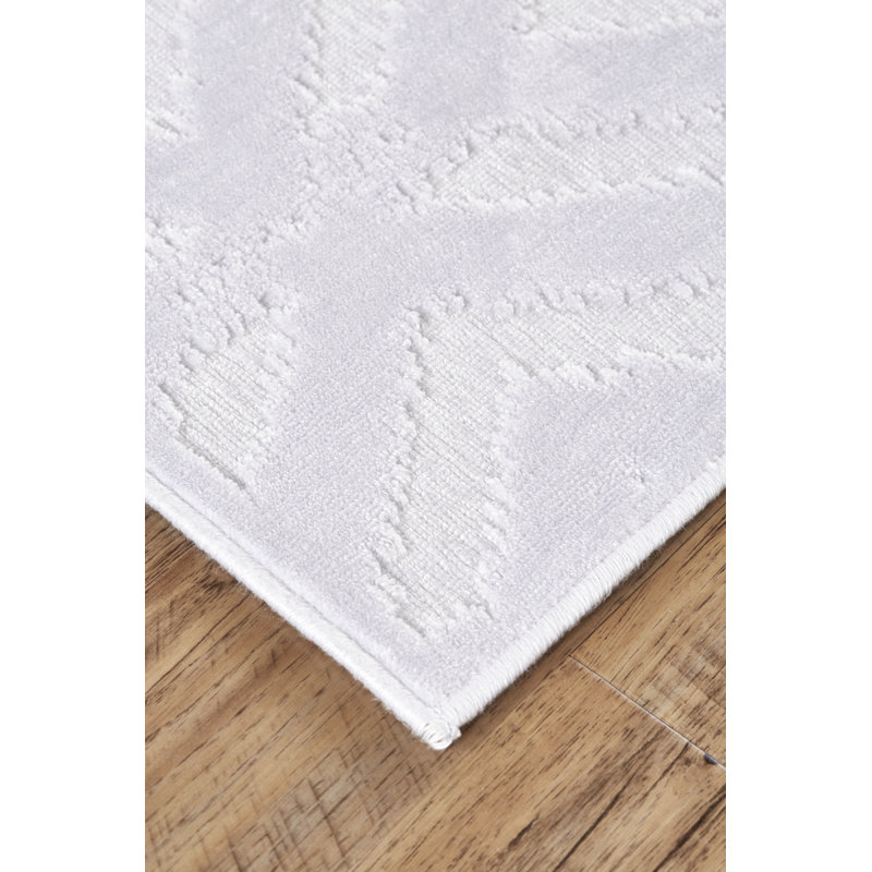Tapis blanc Ewald, Rond 7'6" x 7'6"