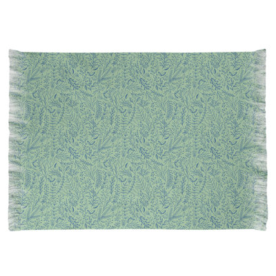 Tapis de zone vert floral ditsy Mcguigan