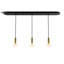 Combi Pendant 6" Linear Combo with Canopy, Glass Ball-2140207340-2097788760