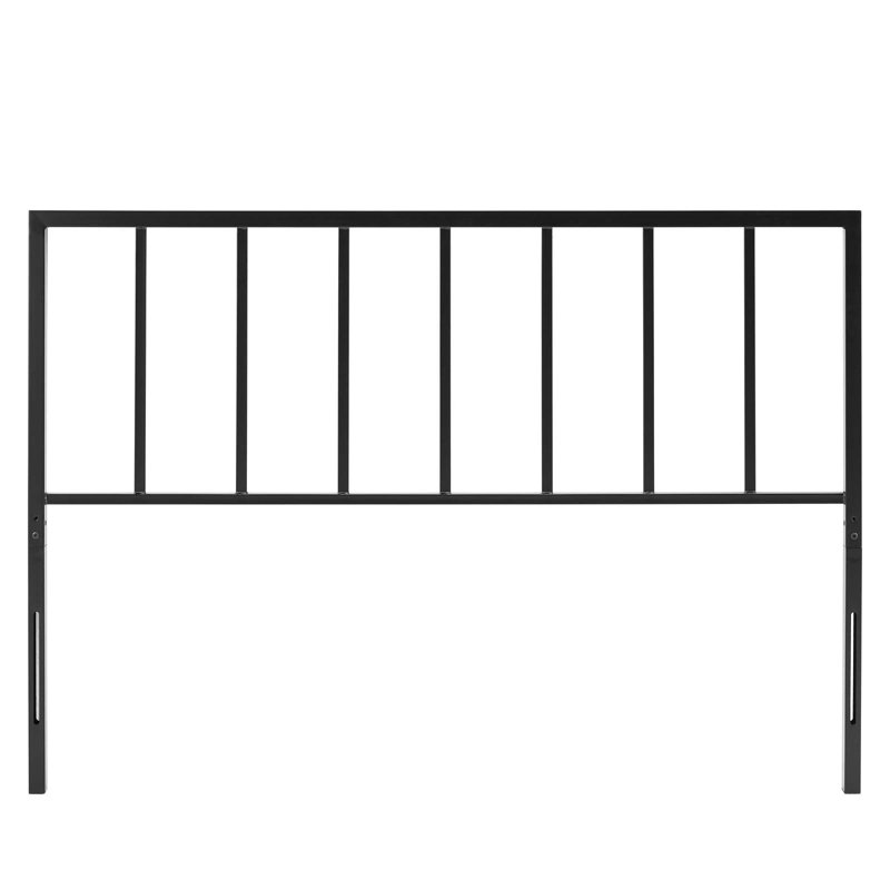 Tatum Metal Headboard, Black, Full