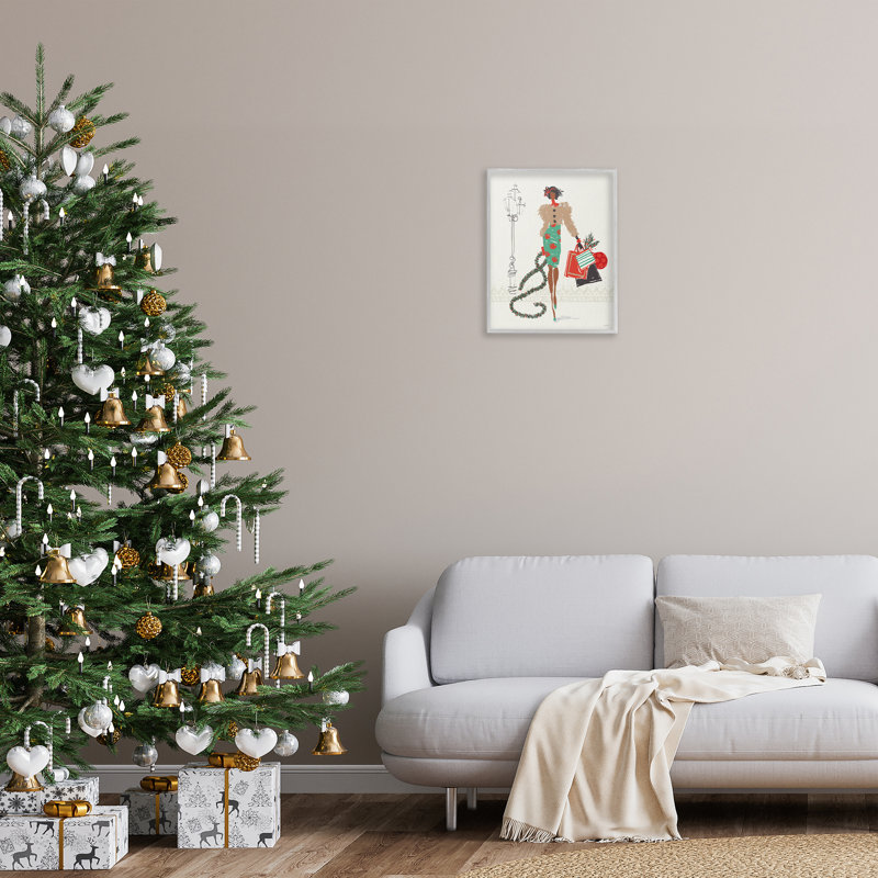 Art giclée festive par Anne Tavoletti, Estampe numérique Farmhouse, H 20 po x l 16 po