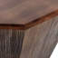 Table basse 31,5 "octogonale en bois d'hévéa-106340870