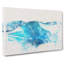 Rolling Ocean Waves Watercolour - Wrapped Canvas-56664817