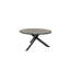 Koemi Round Metal Outdoor Dining Table , 140cm cm W 140cm cm D