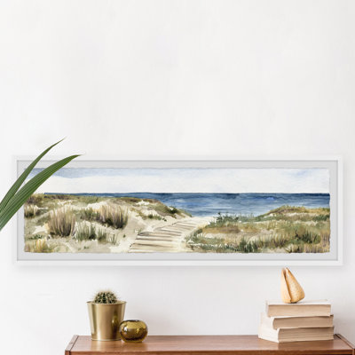 " Grass And Beach "