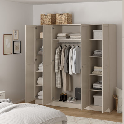 Bernessa Manufactured Wood Wardrobe