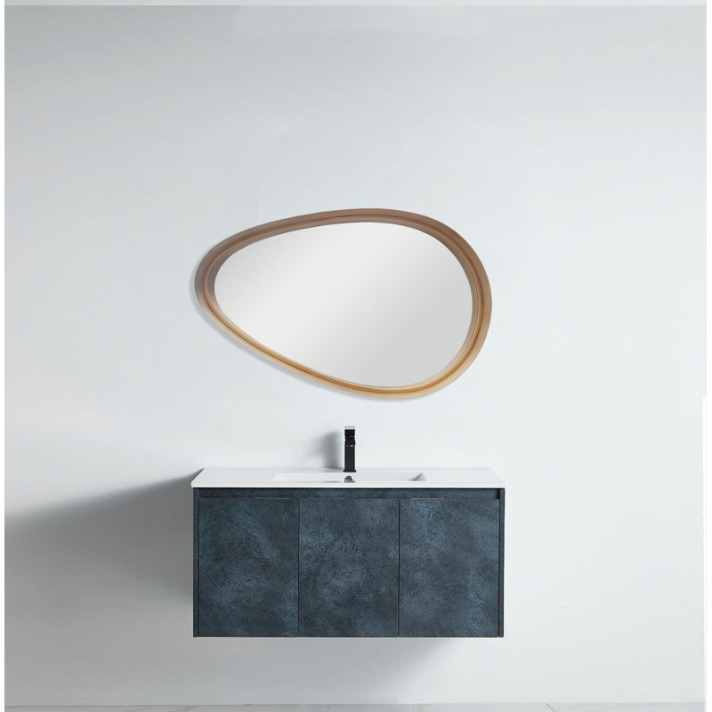 Jovanna Metal Flat Wall Mirror