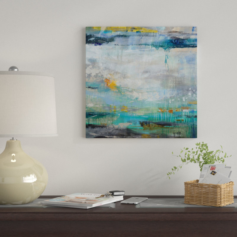 « atmospher », impression sur toile, H 48 po x l 48 po x P 1,5 po, Toile tendue, Pas de tapis
