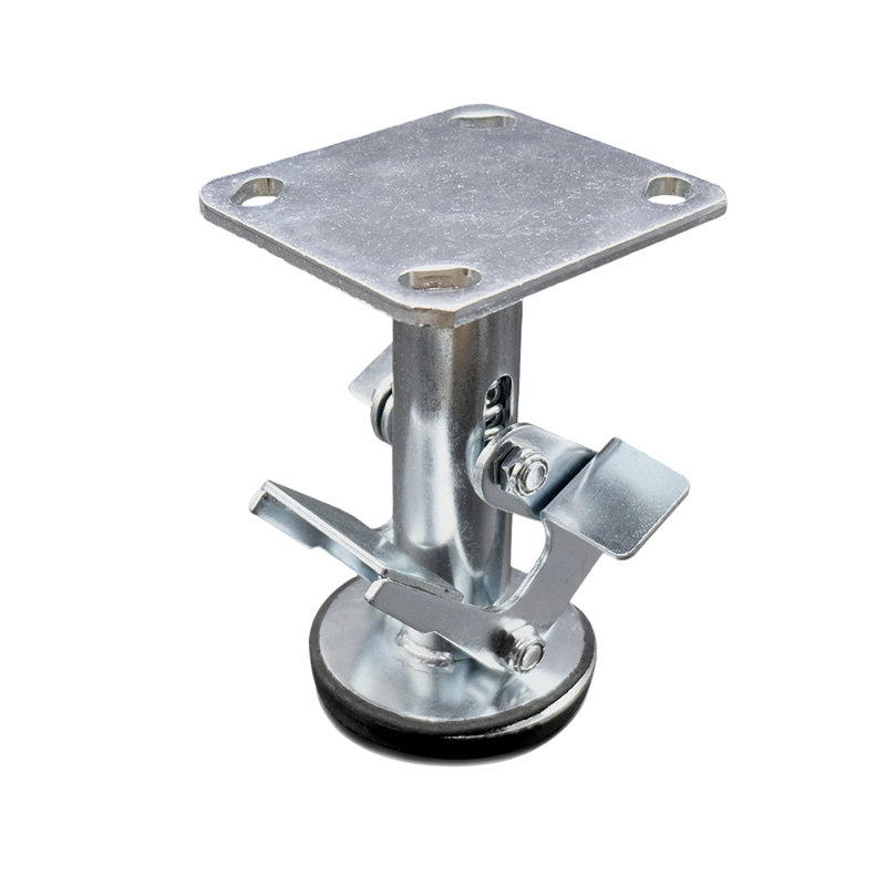 Serrure de camion à plancher à double pédale 6 "avec plaque supérieure - marque de service