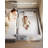 Floor Bed, Low Montessori 2-In-1 Convertible Beds, With Slats And High Rails, Upholstered Teddy Boucle, Curve Round Frame, No Box Spring Needed, Easy Assemble, Beige-478929354-469817826