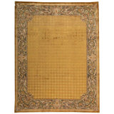 Hand-Knotted Wool GOLD Area Rug
