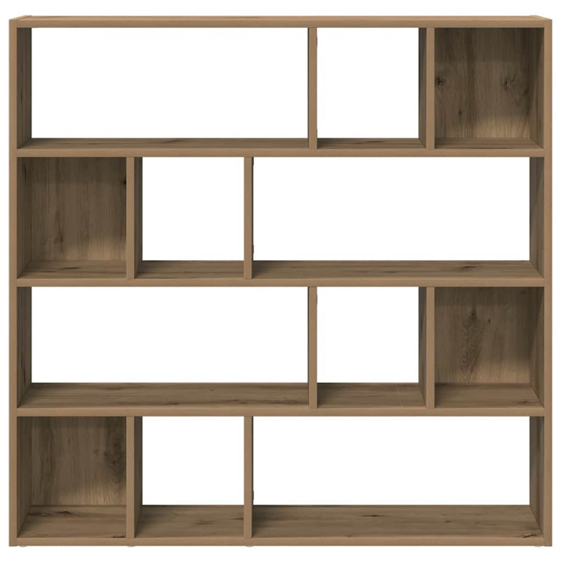 Adwin 102cm H x 105cm W Bookcase, Artisan Oak