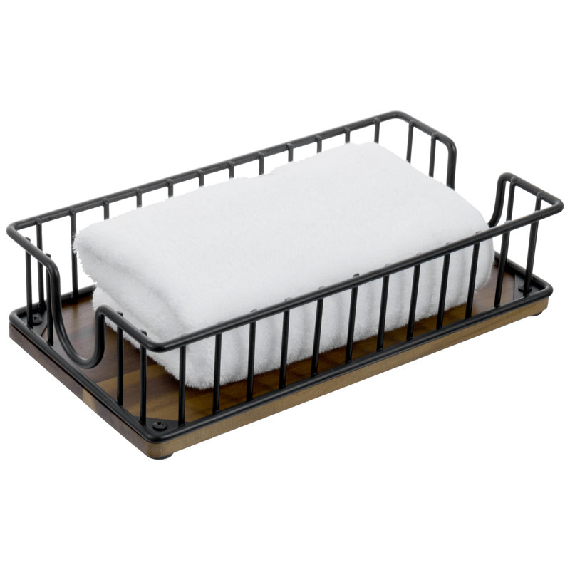 Metal and Steel Freestanding Paper Towel Holder