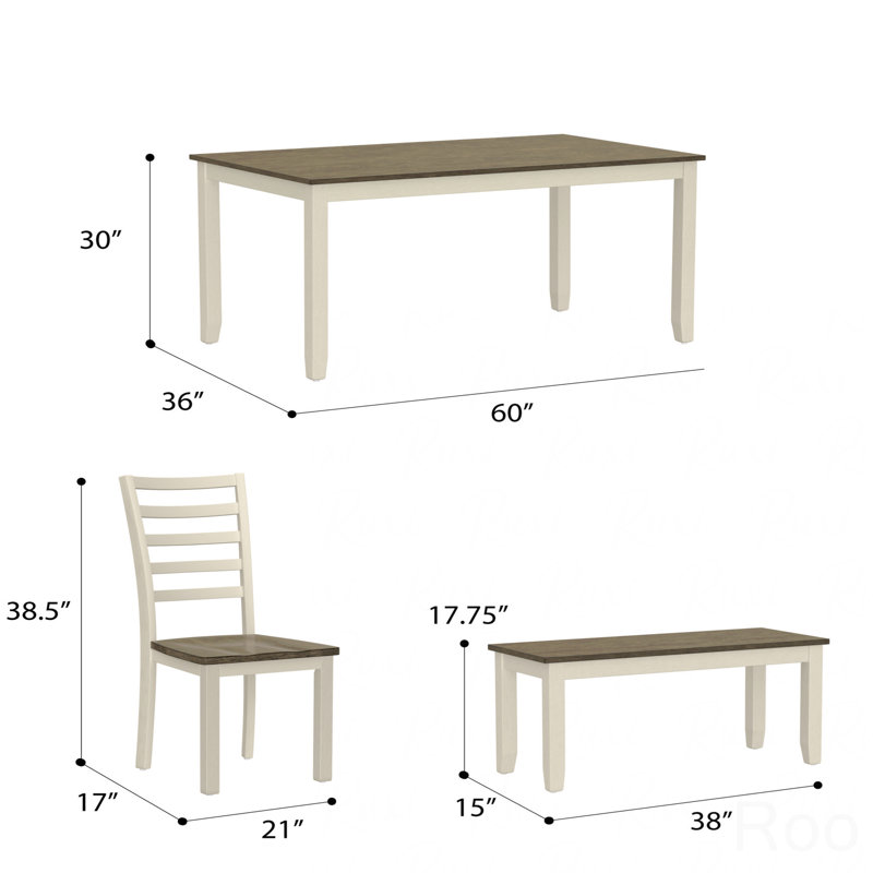 6 Piece Dining Table Set