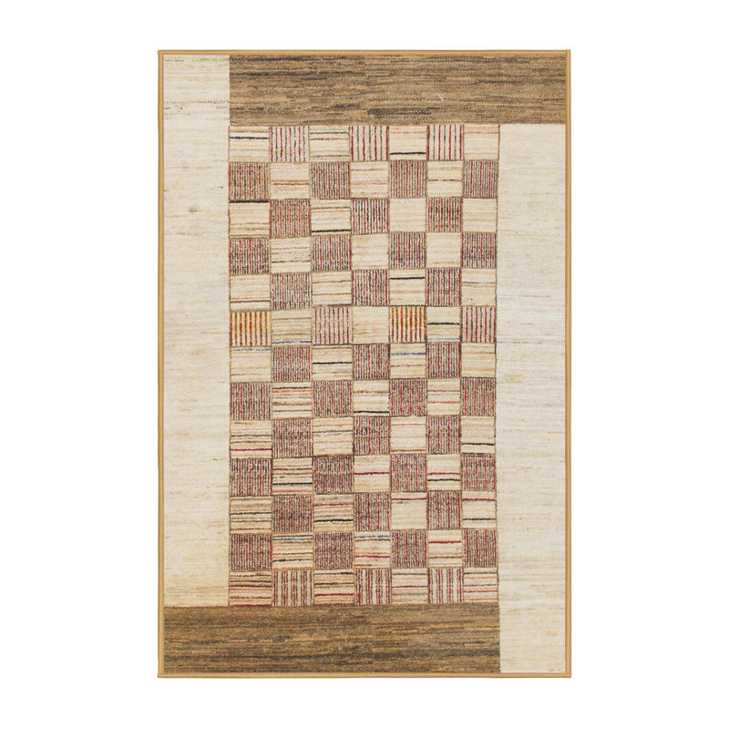 Abstract Indoor Rug, Rectangle 7' x 9'