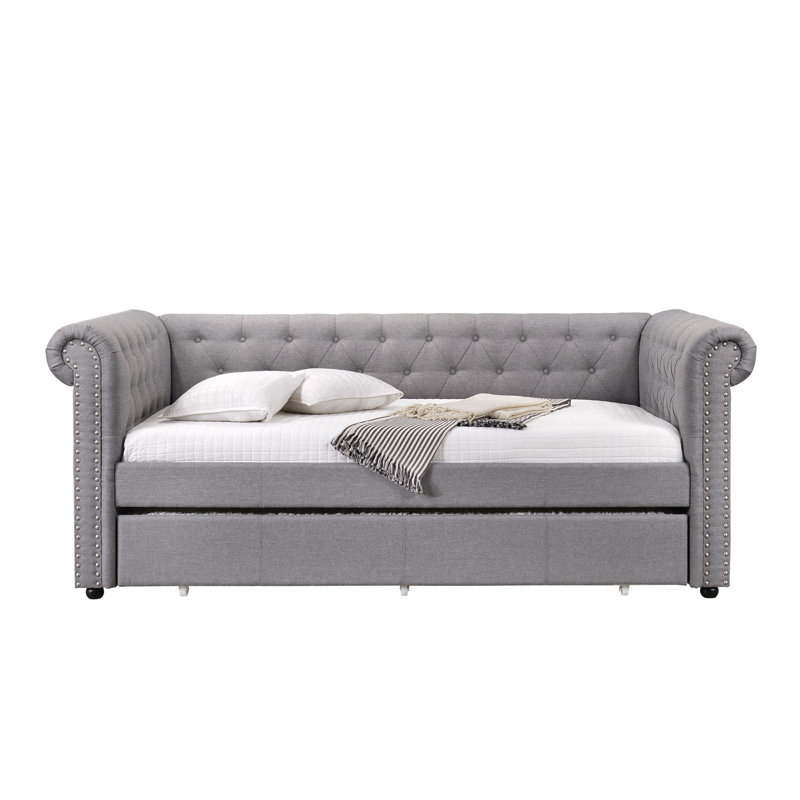 Lit de jour simple avec couchette Stangland