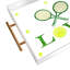 Plateau en acrylique Annechovie Tennis Love
