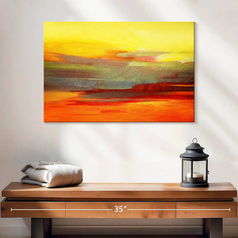 Avery Summer Abstract, H 16 po x l 24 po
