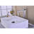 Single Hole Bathroom Faucet In Brushed Nickel - Smooth Straight Flow With Splash- Aerator Quality Lavatory Resists Daily Wear And Tear