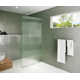 Gaia 40 in. x 78 in. Frameless Fluted Single Fixed Shower Panel