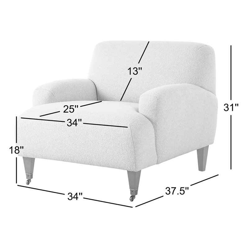 Kent Chair, Crete Sand Polypropylene/Olefin